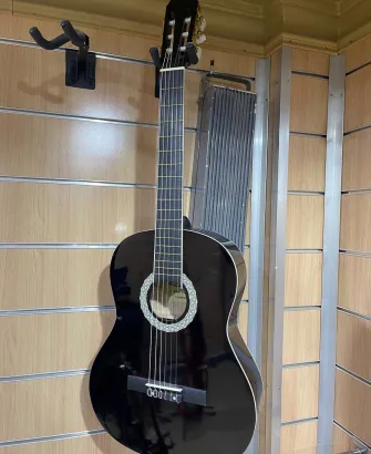 XP 4/4 Classical Guitar – Black Finish front
