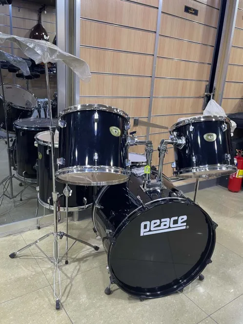 Peace 5-Piece Drum Set – Complete Kit with Cymbals and Hardware