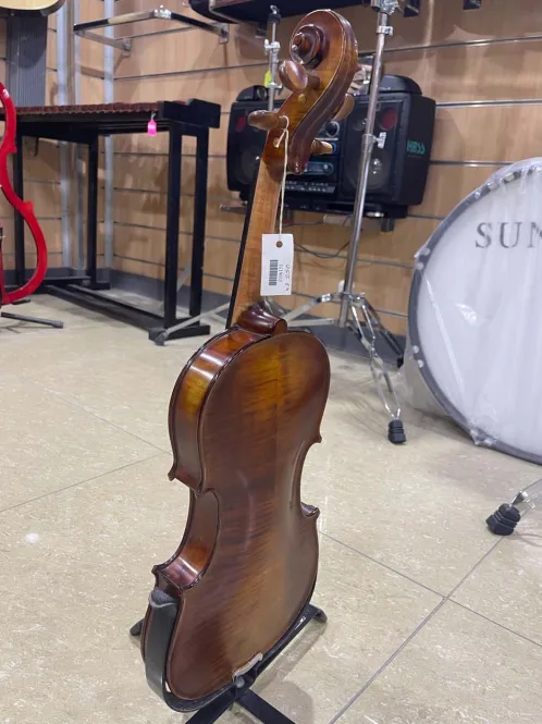 Genova Violin Full Size 4/4 – Natural Finish