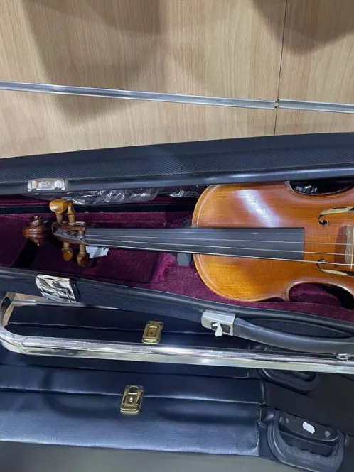 Genova Violin Full Size 4/4 – Natural Finish