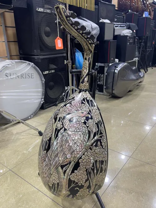Egyptian Oud with Mother of Pearl Inlay