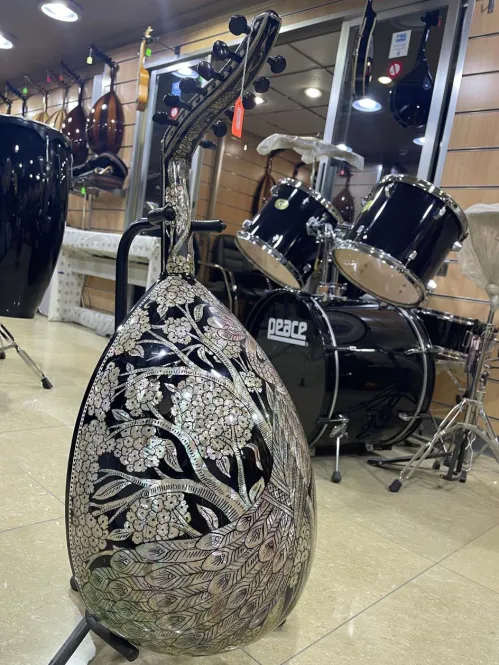 Egyptian Oud with Mother of Pearl Inlay