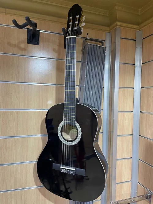 XP 4/4 Classical Guitar – Black Finish front