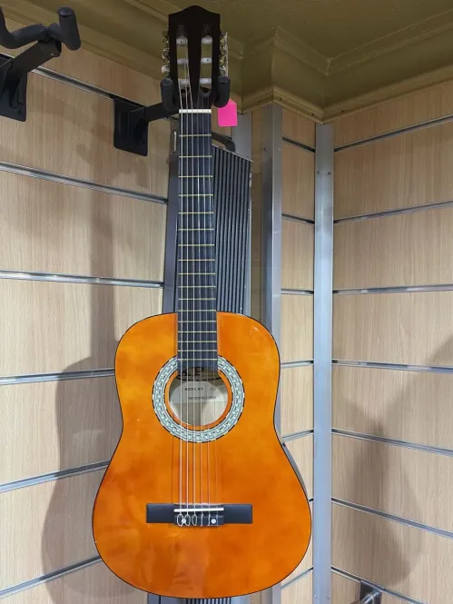 XP 1/2 Size Classical Guitar – Amber Finish front