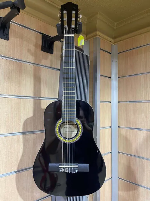 XP 1/4 Classical Guitar – Black Gloss Finish